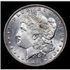 Image 2 : ***Auction Highlight*** 1891-p Morgan Dollar $1 Graded Choice Unc+ PL By USCG (fc)