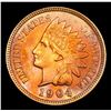 Image 2 : 1904 Indian Cent 1c Grades Choice+ Unc RB