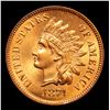 Image 2 : ***Auction Highlight*** 1874 Indian Cent 1c Graded Gem+ Unc RD By USCG (fc)