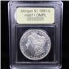 Image 4 : ***Auction Highlight*** 1881-s Morgan Dollar $1 Graded GEM++ DMPL By USCG (fc)