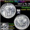 Image 1 : ***Auction Highlight*** 1917-s Ty II Standing Liberty Quarter 25c Graded GEM+ FH By USCG (fc)