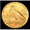Image 3 : ***Auction Highlight*** 1914-p Gold Indian Half Eagle $5 Graded Select+ Unc By USCG (fc)
