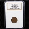 Image 2 : NGC 1863 Indian Civil War Token 1c Graded ms61 bn By NGC