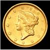 Image 2 : 1851 Gold Dollar $1 Grades Select Unc