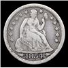 Image 2 : 1854-o 'o' Above Bow Seated Liberty Dime 10c Grades vf+