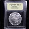 Image 4 : ***Auction Highlight*** 1885-s Morgan Dollar $1 Graded Select Unc PL By USCG (fc)