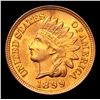 Image 2 : 1899 Indian Cent 1c Grades Choice+ Unc RB