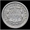 Image 3 : 1842-p Seated Liberty Dime 10c Grades xf+
