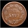 Image 3 : 1863 Turban Liberty Civil War Token 1c Grades Select AU