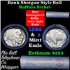 Image 1 : Buffalo Nickel Shotgun Roll in Old Bank Style 'Bell Telephone' Wrapper 1924 & s Mint Ends