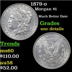 1879-o Morgan Dollar $1 Grades Unc Details