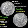 Image 1 : 1879-o Morgan Dollar $1 Grades Unc Details