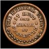 Image 2 : 1863 Army & Navy Civil War Token 1c Grades Select AU