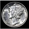 Image 2 : 1935-p Mercury Dime 10c Grades Select Unc+ FSB