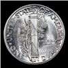 Image 3 : 1938-p Mercury Dime 10c Grades GEM+ Unc