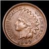 Image 2 : 1892 Indian Cent 1c Grades Choice AU/BU Slider