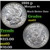 Image 1 : 1891-p Morgan Dollar $1 Grades Select Unc
