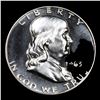 Image 2 : 1963 Franklin Half Dollar 50c Grades GEM+ Proof