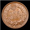 Image 3 : 1908 Indian Cent 1c Grades Choice AU/BU Slider