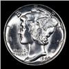 Image 2 : 1940-p Mercury Dime 10c Grades GEM++ FSB