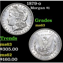 1879-o Morgan Dollar $1 Grades Select Unc