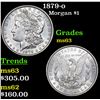 Image 1 : 1879-o Morgan Dollar $1 Grades Select Unc