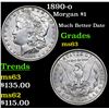 Image 1 : 1890-o Morgan Dollar $1 Grades Select Unc