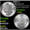 Image 1 : 1881-o Morgan Dollar $1 Grades Select+ Unc