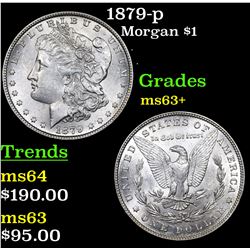 1879-p Morgan Dollar $1 Grades Select+ Unc