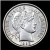 Image 2 : 1899-p Barber Dime 10c Grades Choice AU/BU Slider
