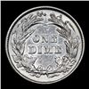 Image 3 : 1899-p Barber Dime 10c Grades Choice AU/BU Slider