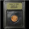Image 4 : ***Auction Highlight*** 1903 Indian Cent 1c Graded Gem+ Unc RD by USCG (fc)