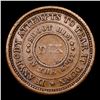 Image 3 : 1863 Shoot Him on the Spot Dix Civil War Token 1c Grades xf