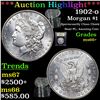 Image 1 : ***Auction Highlight*** 1902-o Morgan Dollar $1 Graded GEM++ Unc By USCG (fc)
