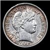 Image 2 : 1908-d Barber Dime 10c Grades Choice AU
