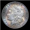 Image 2 : 1886-p Rainbow Toned Morgan Dollar $1 Grades Choice+ Unc