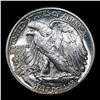 Image 3 : 1941-p Walking Liberty Half Dollar 50c Grades Choice+ Unc