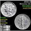 Image 1 : 1931-d Mercury Dime 10c Grades Select Unc FSB