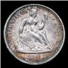 Image 2 : 1861-p Seated Liberty Dime 10c Grades Select+ Unc