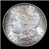 Image 2 : 1896-p Rainbow Toned Morgan Dollar $1 Grades Choice+ Unc
