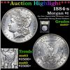 Image 1 : ***Auction Highlight*** 1884-s Morgan Dollar $1 Graded Select Unc By USCG (fc)