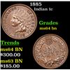 Image 1 : 1885 Indian Cent 1c Grades Choice Unc BN