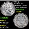 Image 1 : 1892-p Barber Dime 10c Grades Choice+ Unc