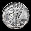 Image 2 : ***Auction Highlight*** 1917-p Walking Liberty Half Dollar 50c Graded Choice Unc By USCG (fc)