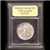 Image 4 : ***Auction Highlight*** 1917-p Walking Liberty Half Dollar 50c Graded Choice Unc By USCG (fc)
