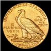 Image 3 : ***Auction Highlight*** 1911-s Gold Indian Half Eagle $5 Graded Select+ Unc By USCG (fc)