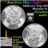 Image 1 : ***Auction Highlight*** 1900-o/cc Top 100 Morgan Dollar $1 Graded Select+ Unc by USCG (fc)