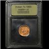Image 4 : ***Auction Highlight*** 1865 Indian Cent 1c 'Wild Clashing' Graded Choice+ Unc RD by USCG (fc)