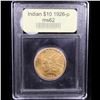 Image 4 : ***Auction Highlight*** 1926-p Gold Indian Eagle $10 Graded Select Unc by USCG (fc)