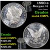 Image 1 : 1880-s Morgan Dollar $1 Grades Choice Unc DMPL